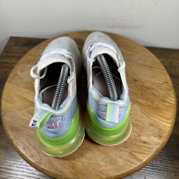 Nike Air Max 270 Shoes Womens Size 6.5 DD4459-100 Rainbow Gradient Heel Sneakers - Picture 4 of 8